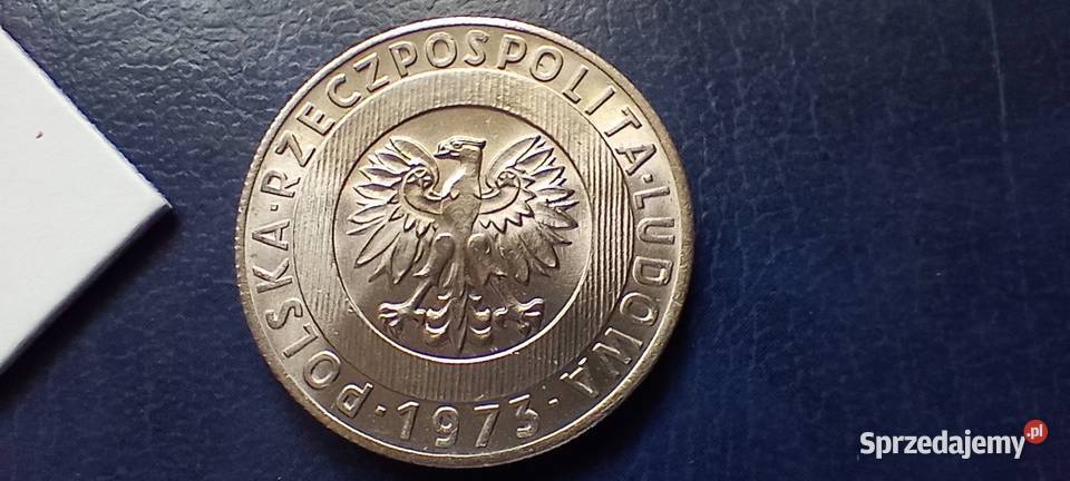Stare monety 20 złotych 1973 Kłosy mennicza PRL