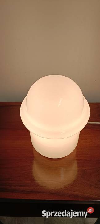 lampa stołowa szklana Karel Volf lata 70te mid łódzkie sprzedam