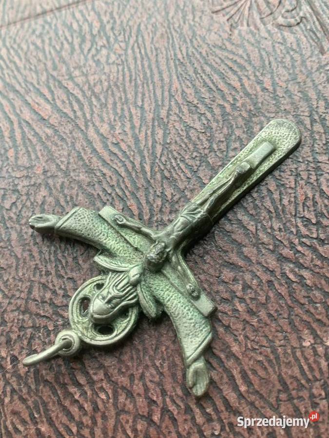 Niespotykany krzyżyk na szyję sygnowany Łowicz