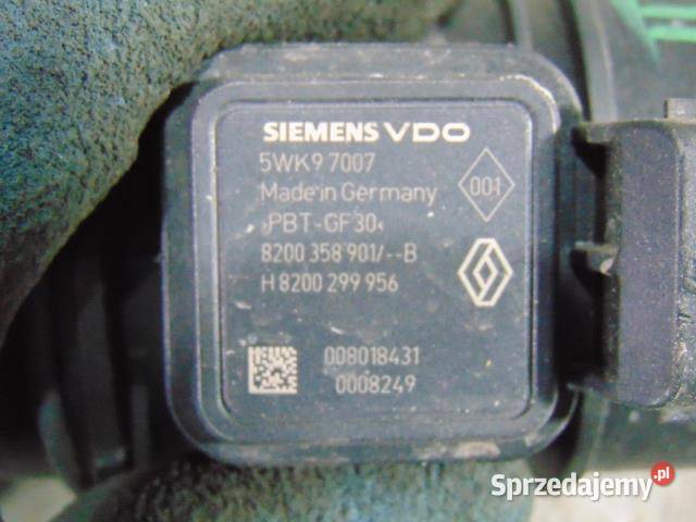 PRZEPŁYWOMIERZ RENAULT CLIO III 15 DCI 5WK97007