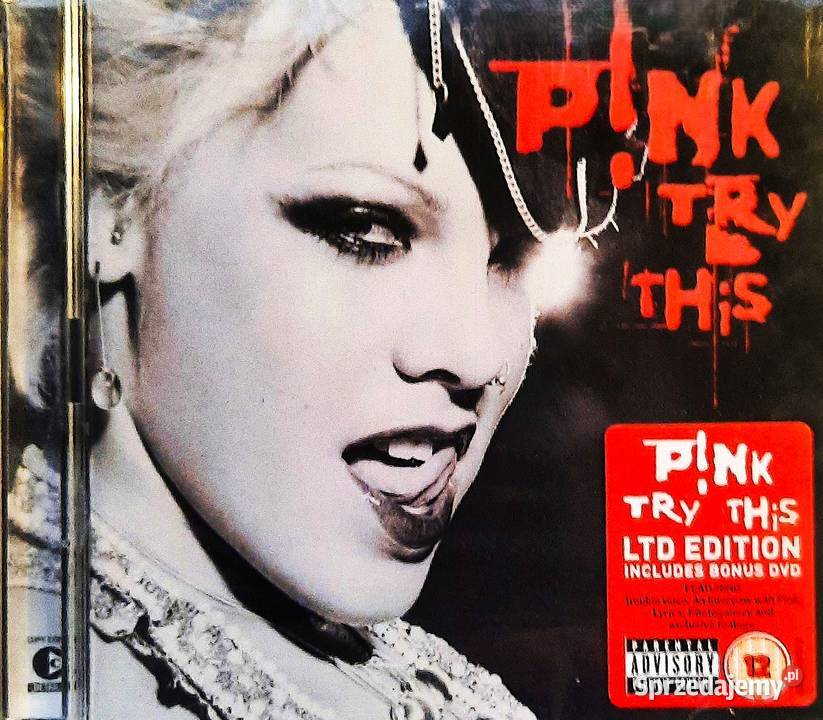 CD Nowa Wspaniały Album CDDVD CD Try This PNK Poznań sprzedam