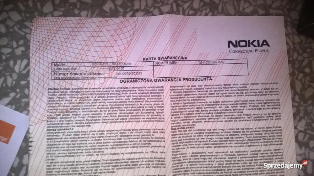 Nokia Lumia 820 Sobienie-Jeziory sprzedam