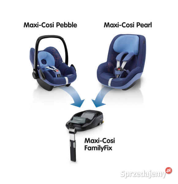 Fotelik samochodowe Maxicosibaza samochodowa Piła