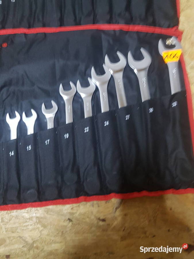 KLUCZE smata PŁASKO OCZKOWE 632 ZESTAW 17