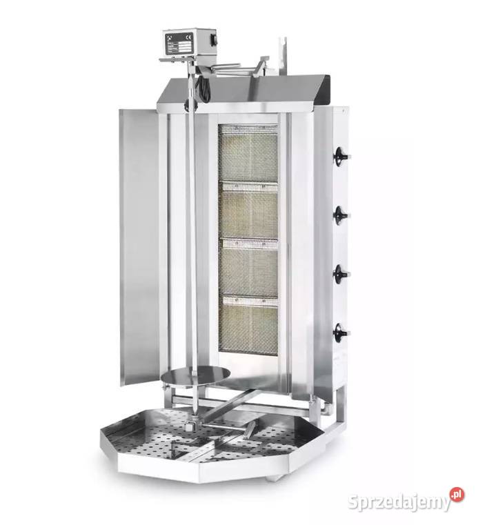 PROFESJONALNY Kebab Gazowy HENDI 4 Palniki wielkopolskie