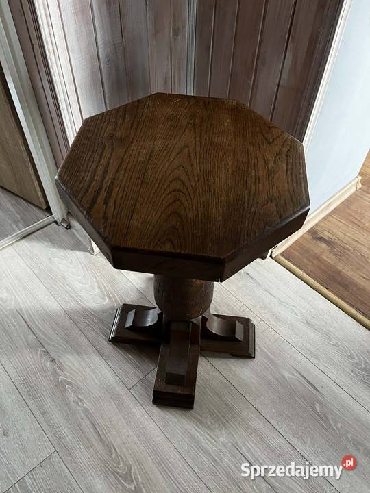 Stolik ośmiokątny kwietnik Turek