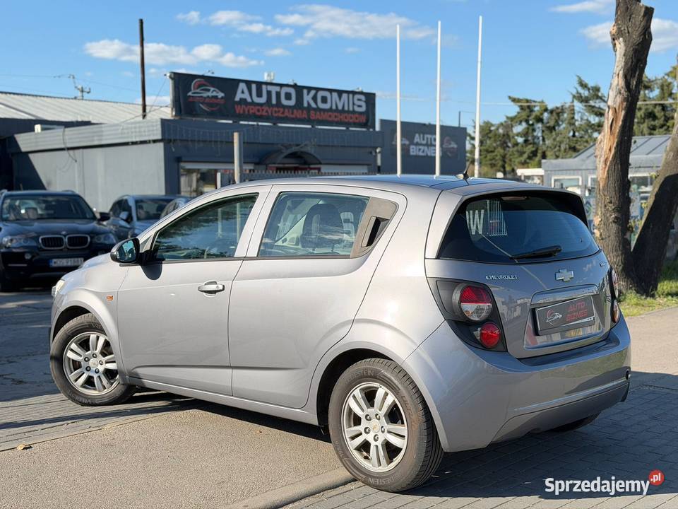 Chevrolet Aveo 12 I 2012 Zadbany Klimatyzacja lakier metallic Częstochowa