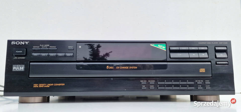SONY odtwarzacz CD player CDP C 345 CDPC345 Międzychód
