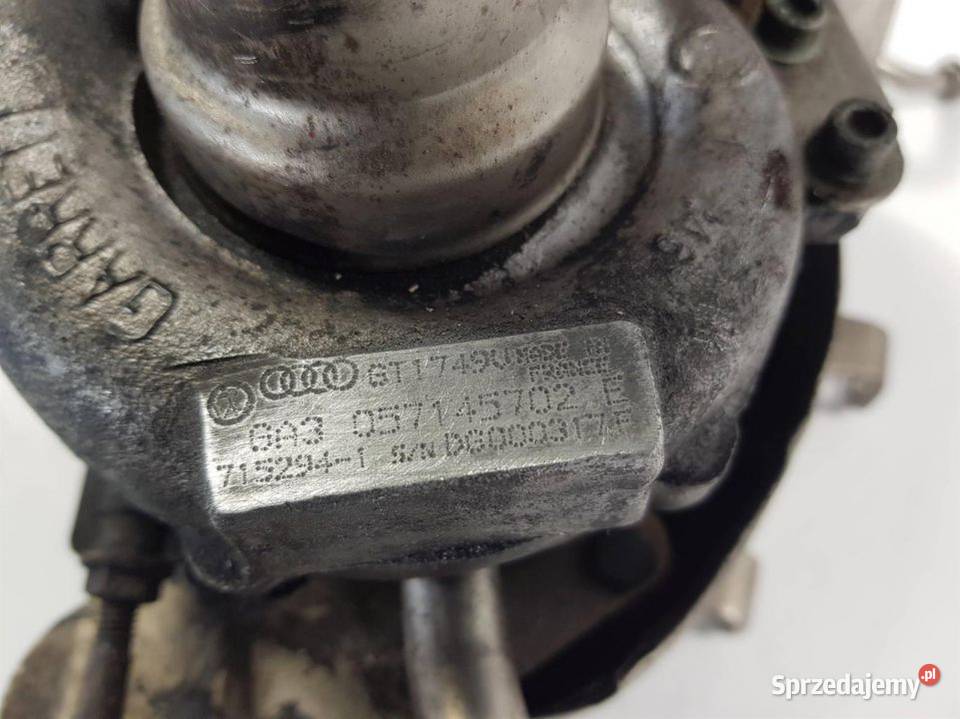 TURBOSPRĘŻARKA A8 D2 057145702E Lipno