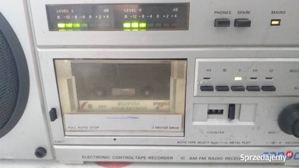 Radiomagnetofon Condor Elektronika mazowieckie Kozienice