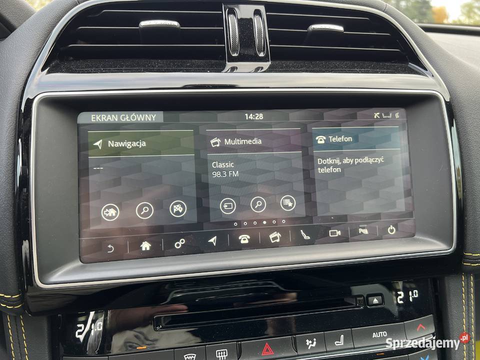 Jaguar FPace 2020 klimatyzacja Warszawa