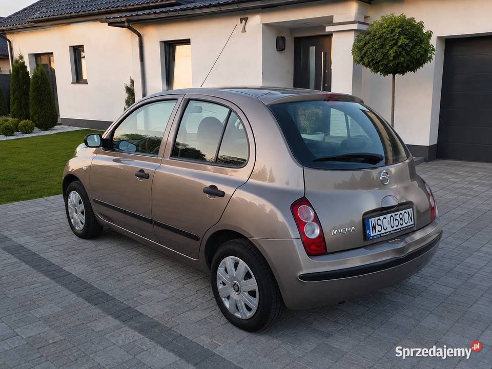NISSAN MICRA 12 GAZ 5 drzwi klima parkotronik 1240cm3 łódzkie Rokiciny