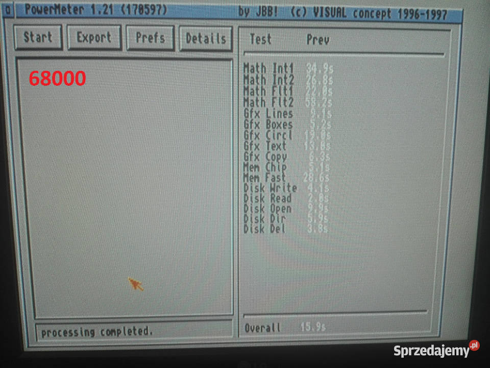 Procesor MC68010 P12 AMIGA 500 500 2000 CDTV wielkopolskie Gniezno