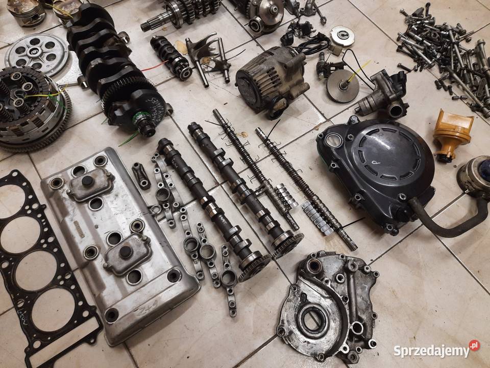 Kawasaki zx9r silnik części kapa sprzęgło wałek Jelenia Góra