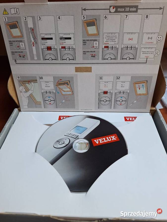 Velux pilot KLR 100 Wyposażenie wnętrz zachodniopomorskie
