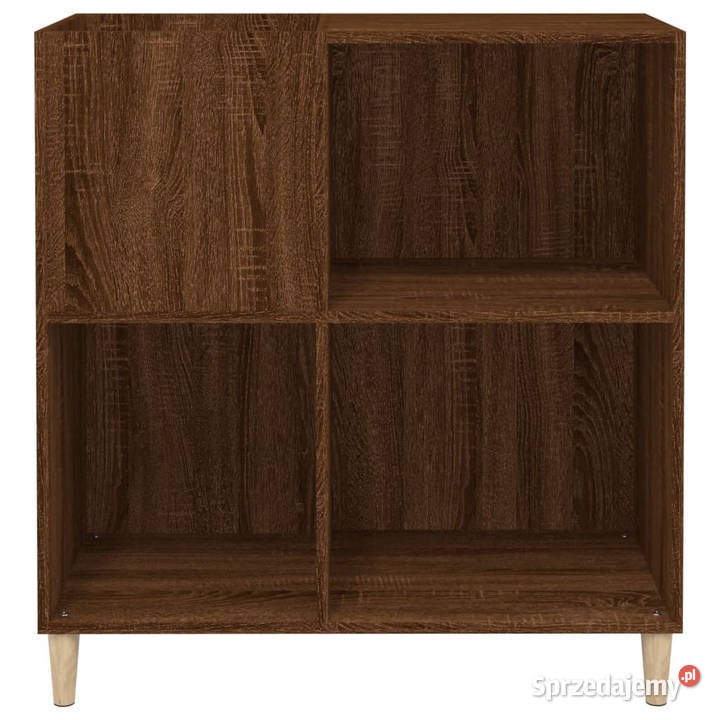 Szafka na płyty brązowy dąb 845x38x89 WM831996 mazowieckie Warszawa