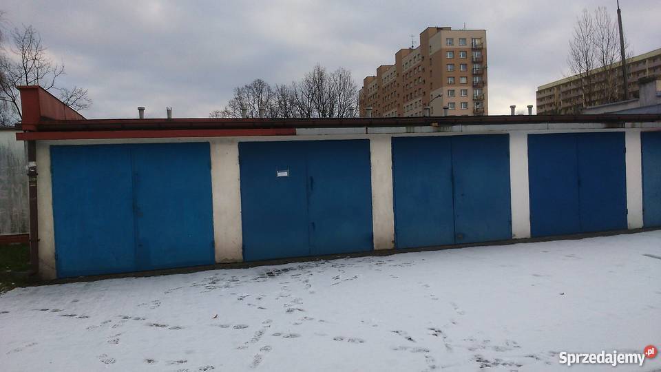 Sprzedam garaż 28m2 Gliwice