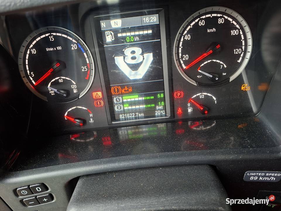 Stania r520 v8 odkurzacz do zboża diesel Koluszki