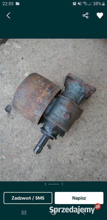 Przekładnia kątowa przystawka ursus c 328 Kolbuszowa sprzedam