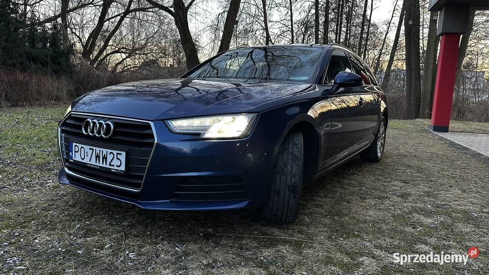 AUDI A4 B9 20 TDI 2017 SALON POLSKA wielkopolskie Poznań