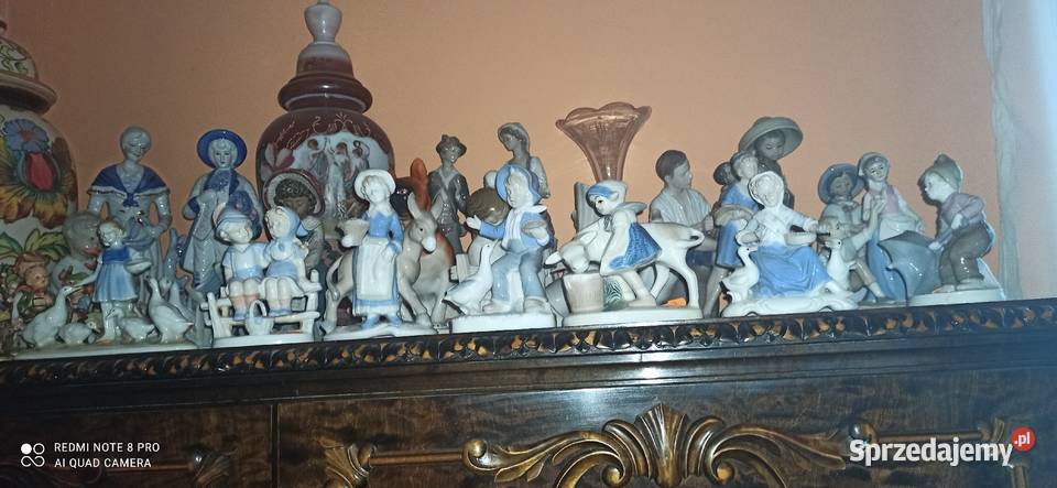 Figurka Dzieci na płocie z koszyczkiem SygTerra pomorskie Gdańsk