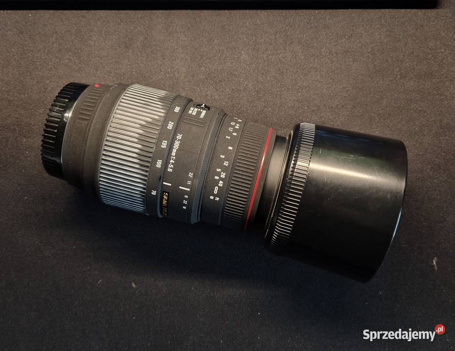 obiektyw sigma APO DG 70 300mm 14 56 śląskie Rybnik