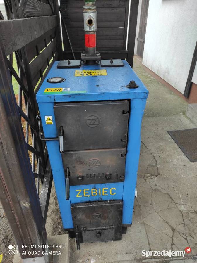 Piec Zębiec 15 kW Sprawny żeliwo wielkopolskie Murowana Goślina