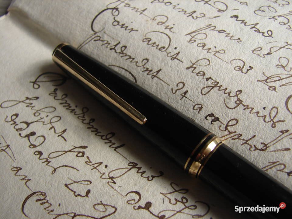 Montblanc 221 stare pióro wieczne Warszawa sprzedam