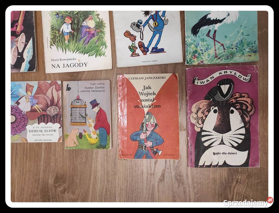 zestaw książek dziecięcych PRL głównie lata 80 miękka Książki i Podręczniki Płock
