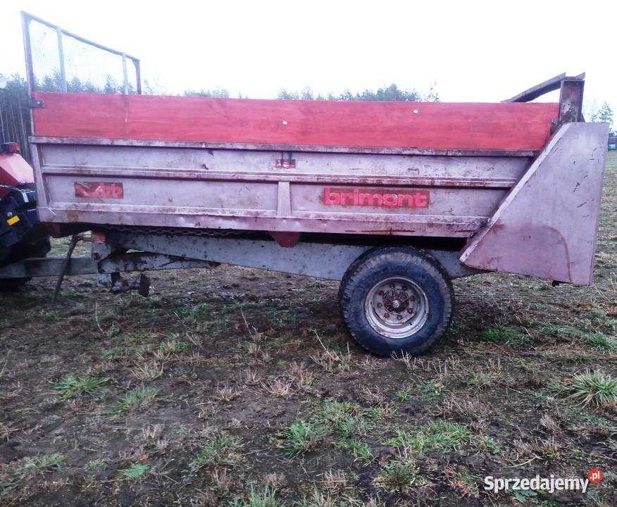 Rozrzutnik obornika 7t Brimont Kadzidło