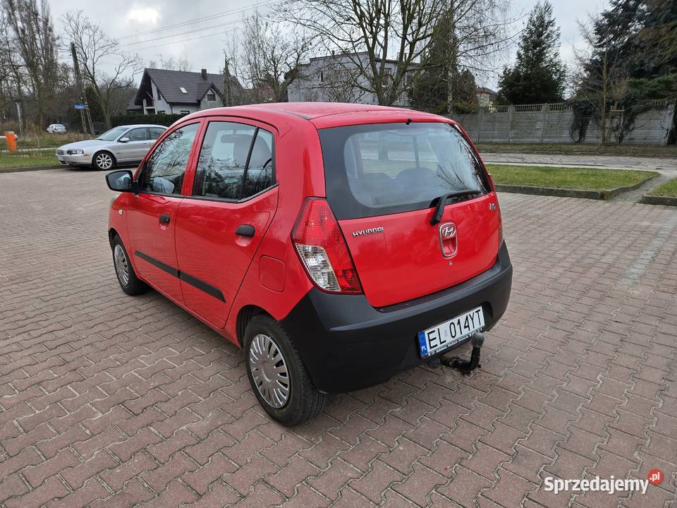 Hyundai i10 11 benzyna 2009 1100cm3 Łódź