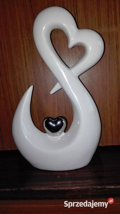 Łabędź serce Ceramika i szkło mazowieckie Warszawa