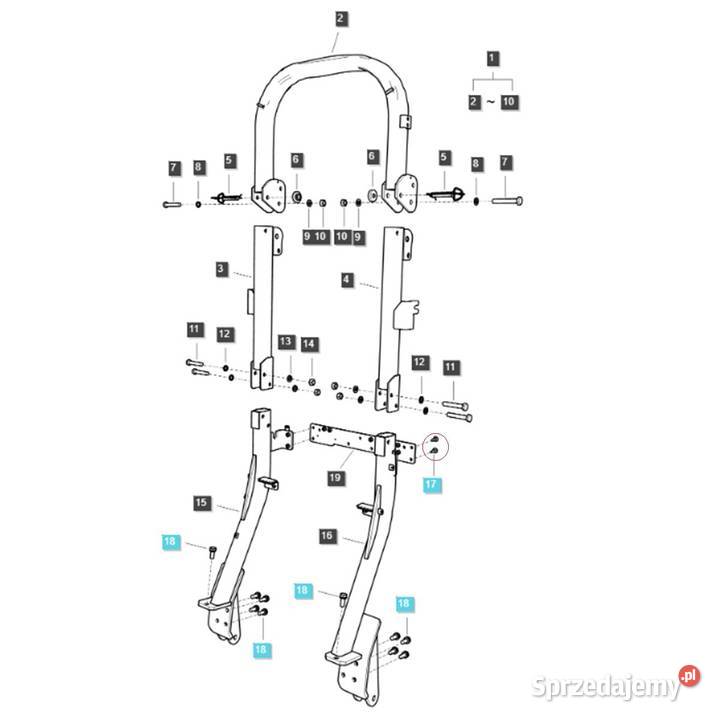 Śruba M8 x 125 x 35 mm LS MT125 LS MT335 LS podkarpackie Tajęcina