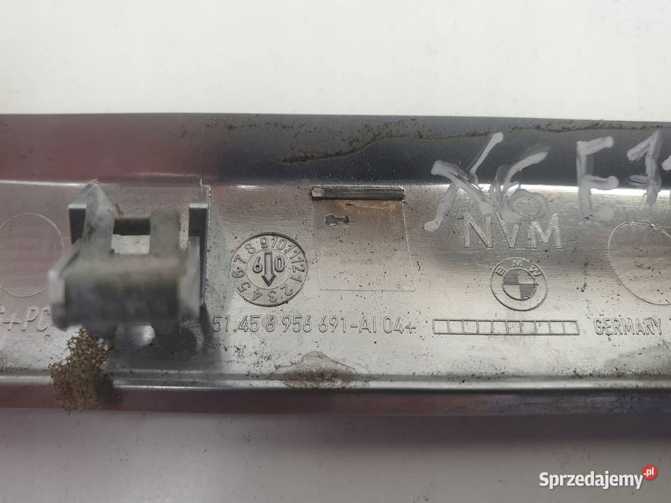 BMW X6 E71 LEWA LISTWA OZDOBNA DESKI Dekor osobowe lubelskie Rudka