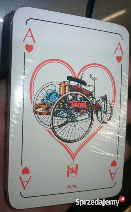 Karty do gry Stulecie Motoryzacji 1885 1985 PRL małopolskie Kraków