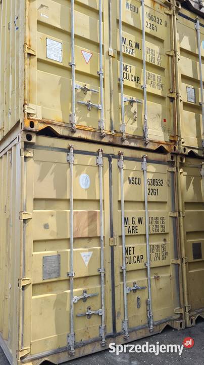 Kontener morski magazynowy 20dv Ustka