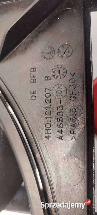 AUDI A4 A6 C7 A8 WENTYLATOR CHŁODNICY 4H0121003N Wentylatory chłodnic klimatyzacji
