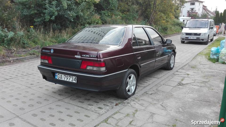 Sprzedam Peugeota STI sedan 19 benzyna 120 Rok produkcji 1991 pomorskie Gdynia