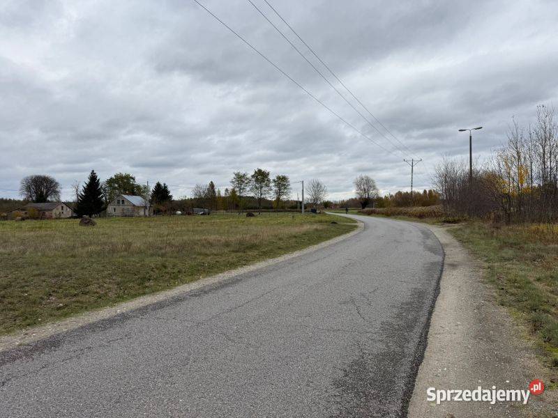 Duża działka z warunkami zabudowy w