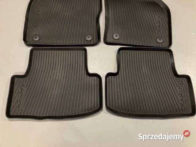 Oryginalne dywaniki gumowe skoda KAROQ Kraków