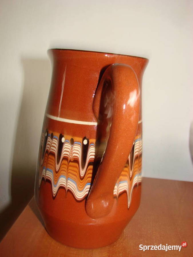 ceramika bułgarska dzbanek Pruszcz Gdański