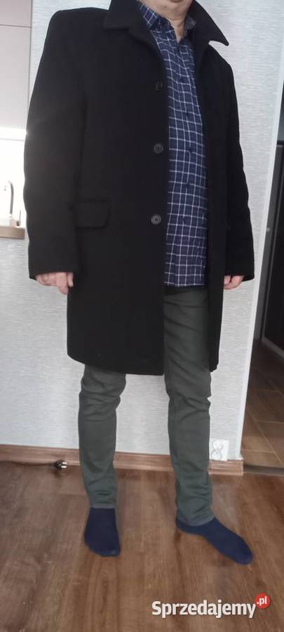 Płaszcz męski czarny małopolskie