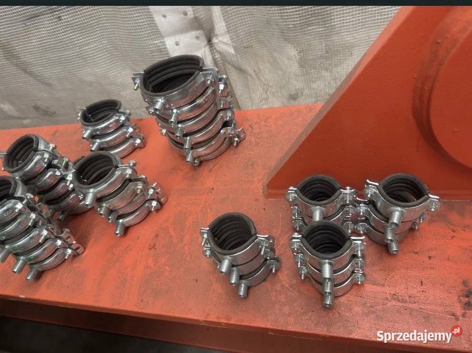 Obejmy uchwyty do rur 20250 mm różne rozmiary sprzedam