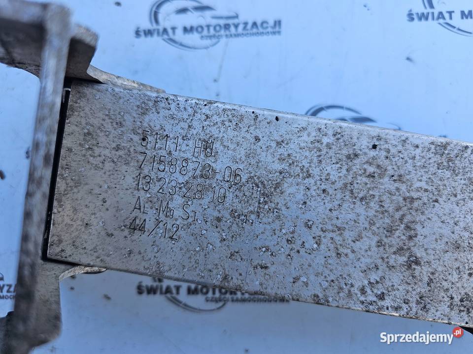 BMW F10 13r strefa zgniotu mocowanie chłodnicy