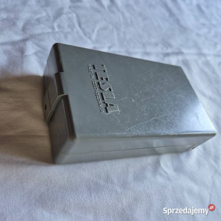 Mikrofon Tesla Czechoslovakia pudełko Hifi Brzesko