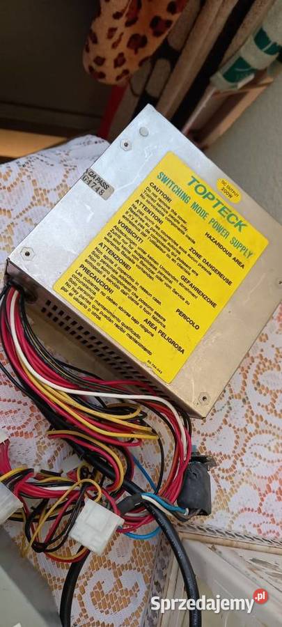 Zasilac 200w z do obudowy destop at Ilość wentylatorów 1 pomorskie Gdańsk