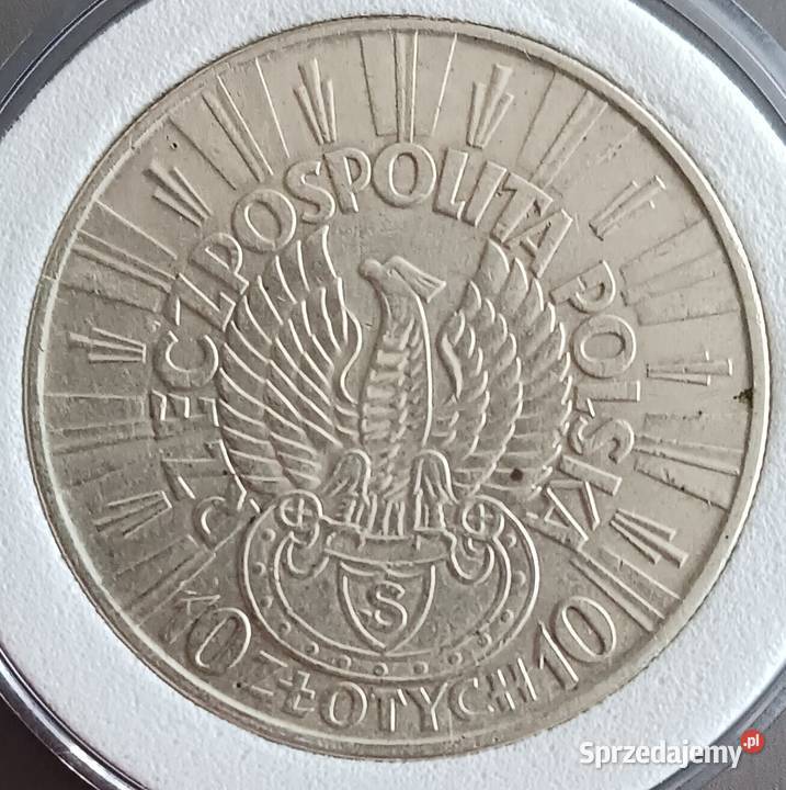 10 J Piłsudski 1934 r Orzeł Strzelecki Legionowy Konin