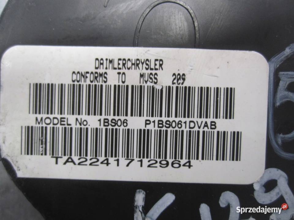 JEEP PATRIOT 08r pas bezpieczeństwa prawy przód Kielce