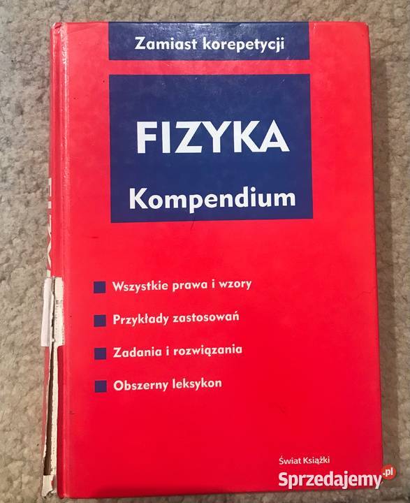 Fizyka kompendium Gorzów Wielkopolski sprzedam