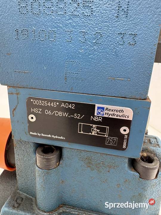 Rexroth DBW 30 BG2 52 100S6EG24N9K4R12 HSZ 06DBW Warszawa